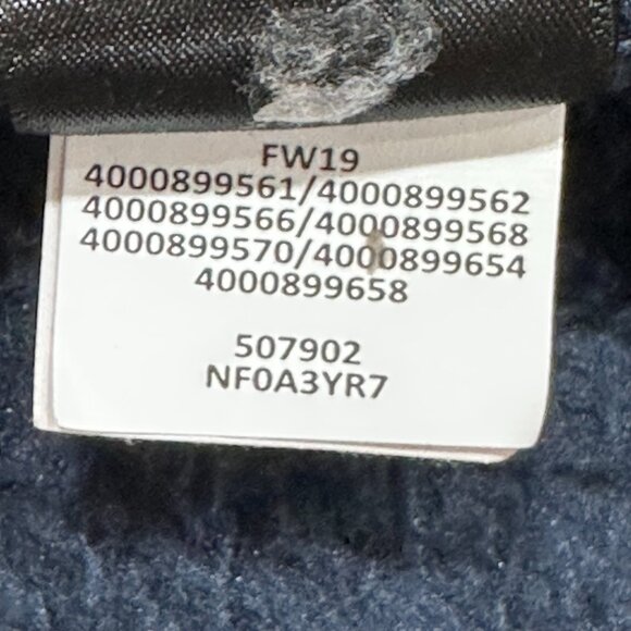 Men's The North Face Gordon Lyons Full Zip Fleece Jacket Navy‎ Small Winter Cold - Picture 7 of 7